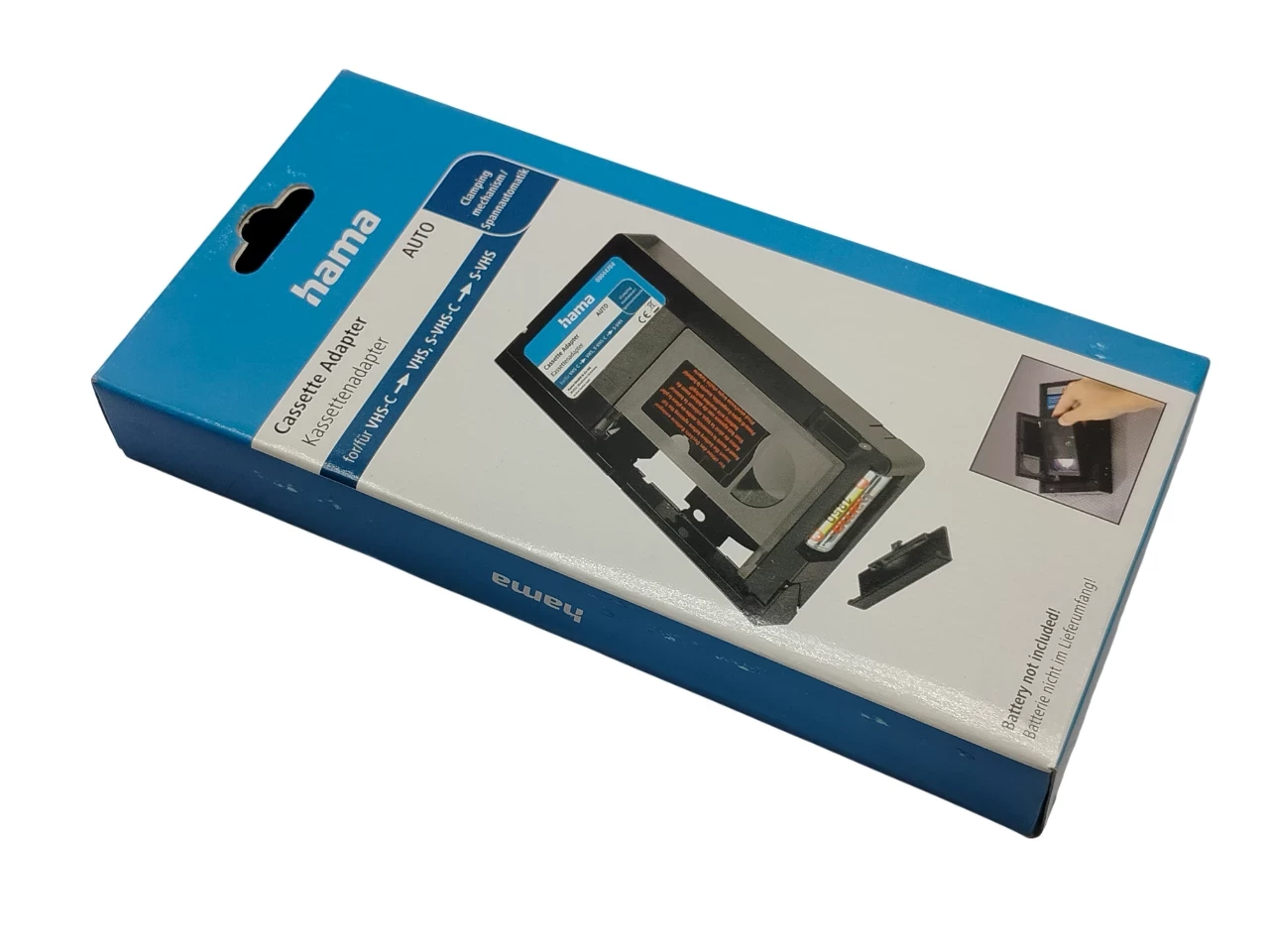 adapter-kasetowy-kaseta-matka-vhs-c-do-vhs-hama-44704-ean-gtin-4007249447043