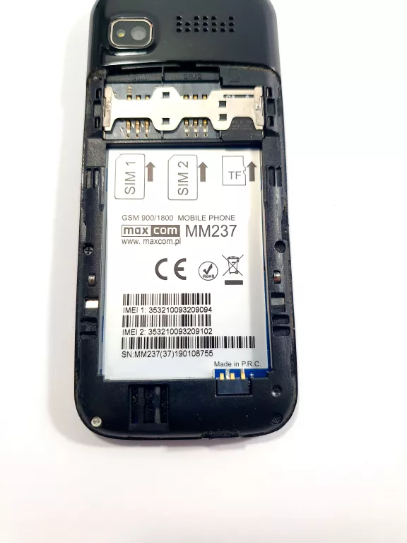 TELEFON KOMÓRKOWY MAXCOM MM237 4 MB / 4 MB 2G