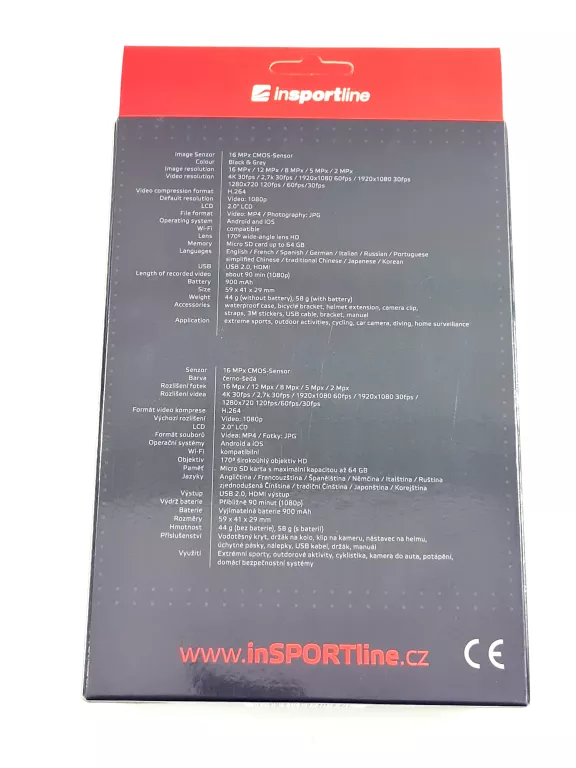 KAMERA SPORTOWA ACTIONCAM III /INSPORTLINE