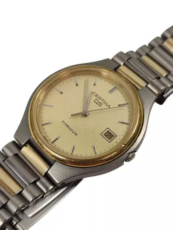 ZEGAREK CERTINA DS TITANIUM VINTAGE UNISEX 34 MM