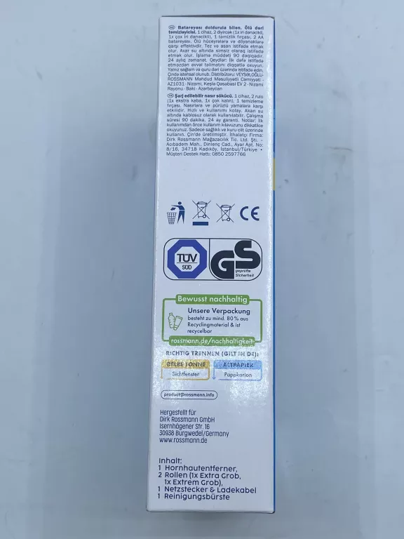 ELEKTRYCZNY PILNIK DO STÓP FUSSWOHL