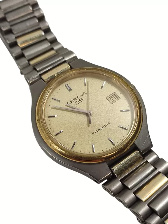 ZEGAREK CERTINA DS TITANIUM VINTAGE UNISEX 34 MM