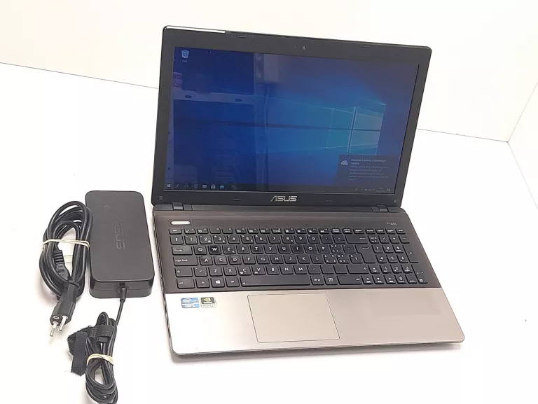 LAPTOP ASUS K55V I5 W10 4/500GB HDD GEFORCE GT635M + ŁADOWARKA
