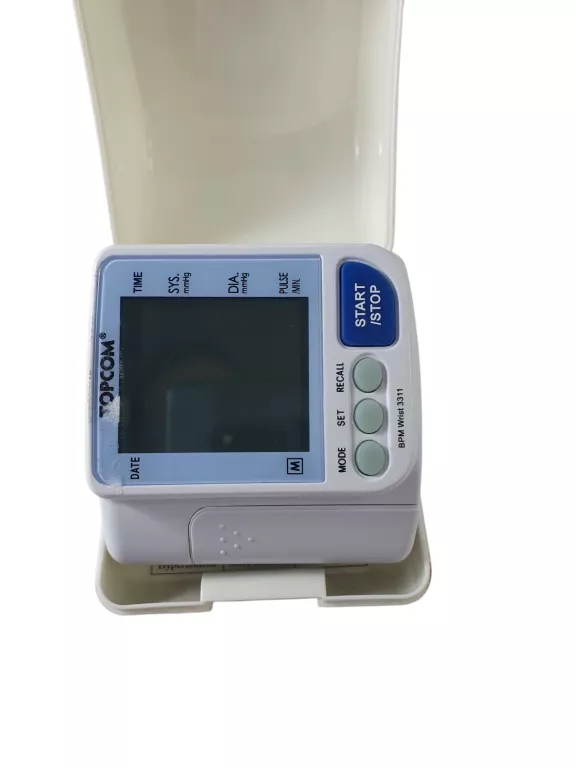 CIŚNIENIOMIERZ ELEKTRONICZNY TOPCOM BPM WRIST 3311