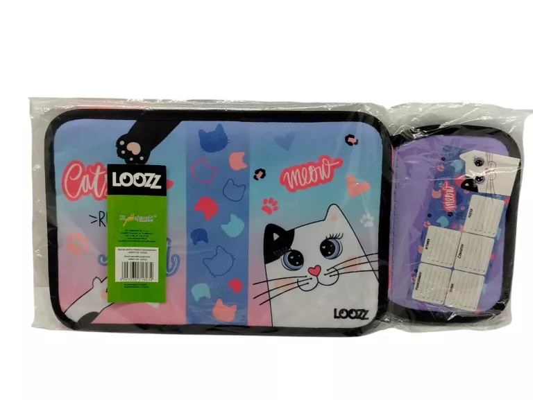 PIÓRNIK Z WYPOSAŻENIEM ROZKŁADANY KOT SWEET CAT LOOZZ