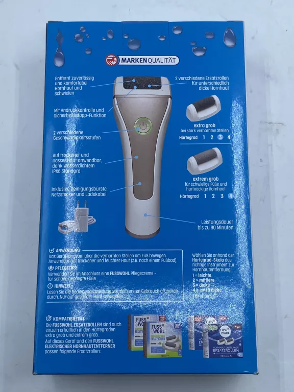 ELEKTRYCZNY PILNIK DO STÓP FUSSWOHL