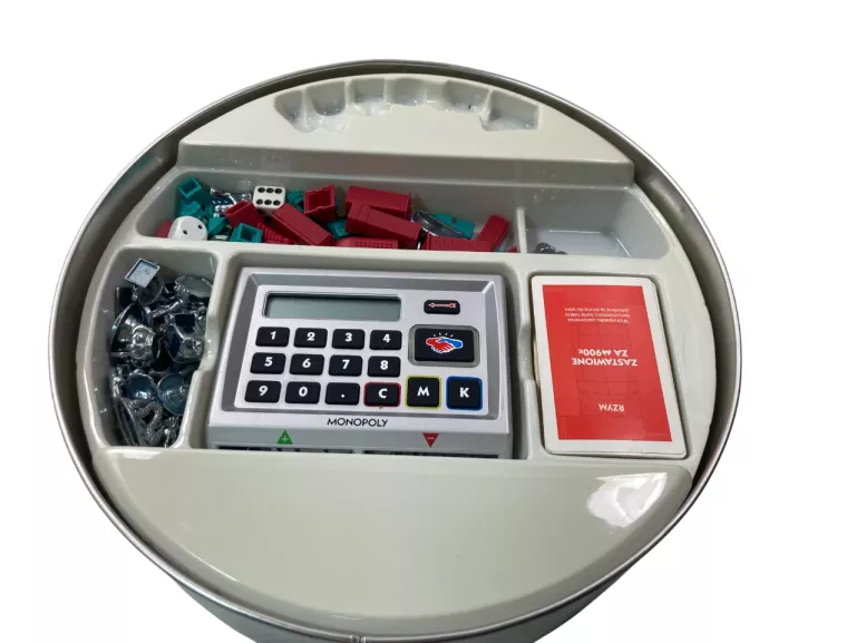 MONOPOLY ŚWIAT METALOWA PUSZKA