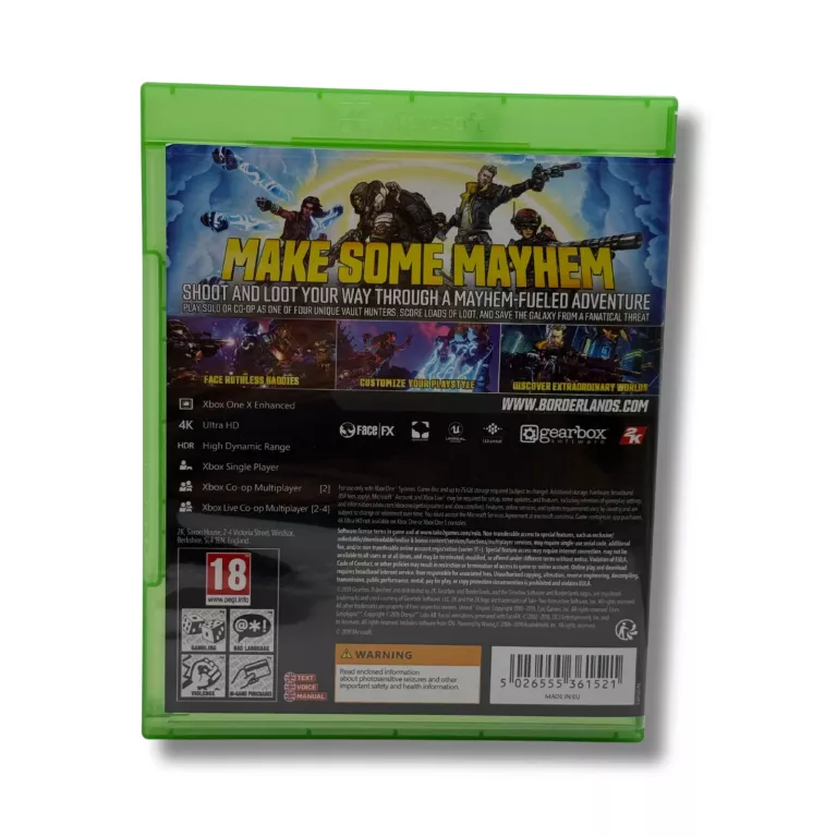 GRA XBOX ONE BORDERLANDS 3