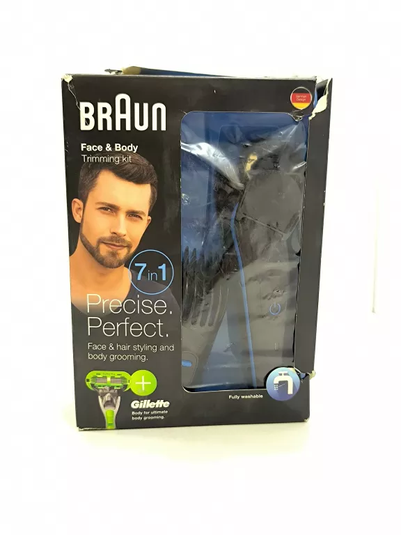 BRAUN FACE AND BODY TRYMER