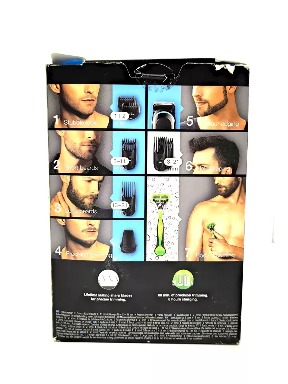 BRAUN FACE AND BODY TRYMER