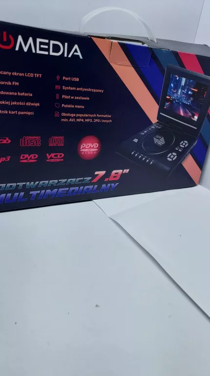 PRZENOŚNIE DVD SAMOCHODOWE GOMEDIA