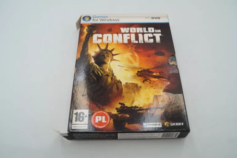 GRA PC WORLD IN CONFLICT PL/PŁYTY BEZ RYS
