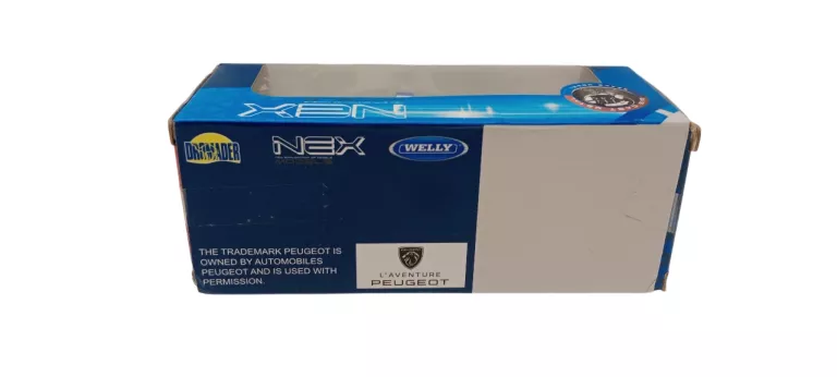 MODEL WELLY PEUGEOT COUPE 407 1:34