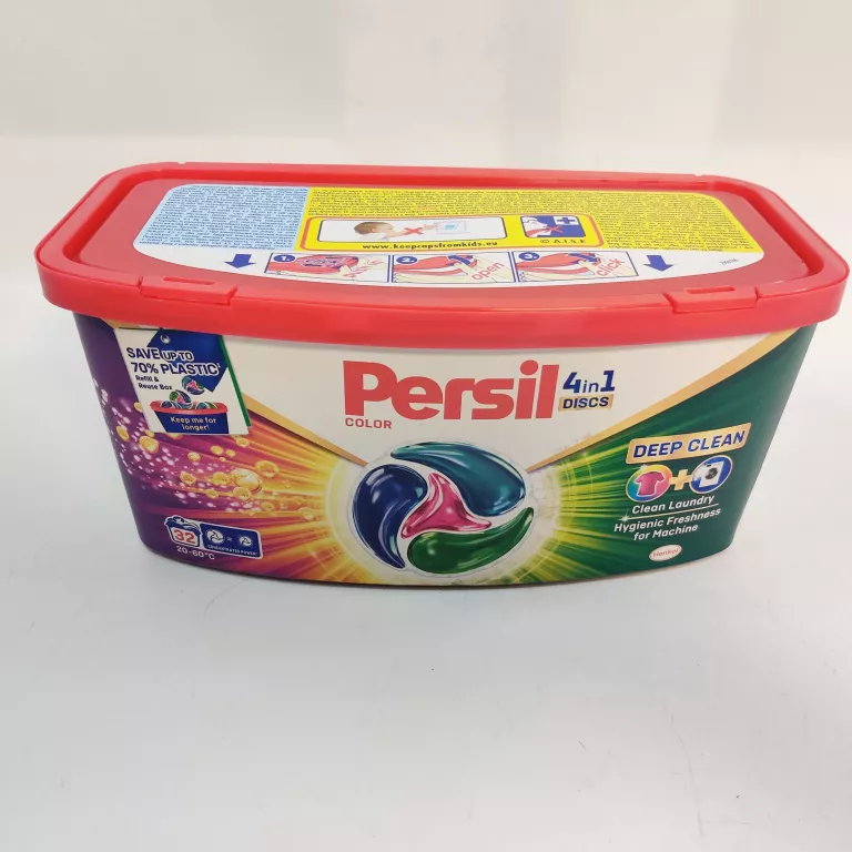 PERSIL 4IN1 DISCS DEEP CLEAN - KAPSUŁKI DO KOLORÓW 32SZT