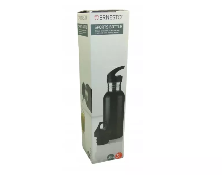 ERNESTO BIDON SPORTOWY, 600 ML CZARNY