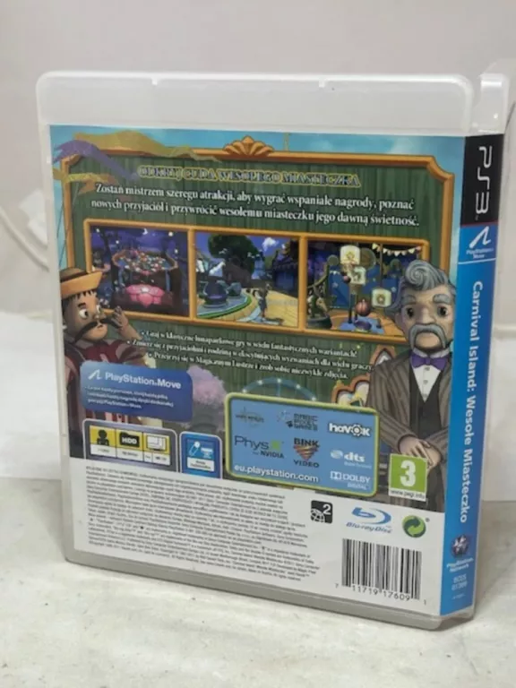 GRA CARNIVAL ISLAND WESOŁE MIASTECZKO PS3 PL