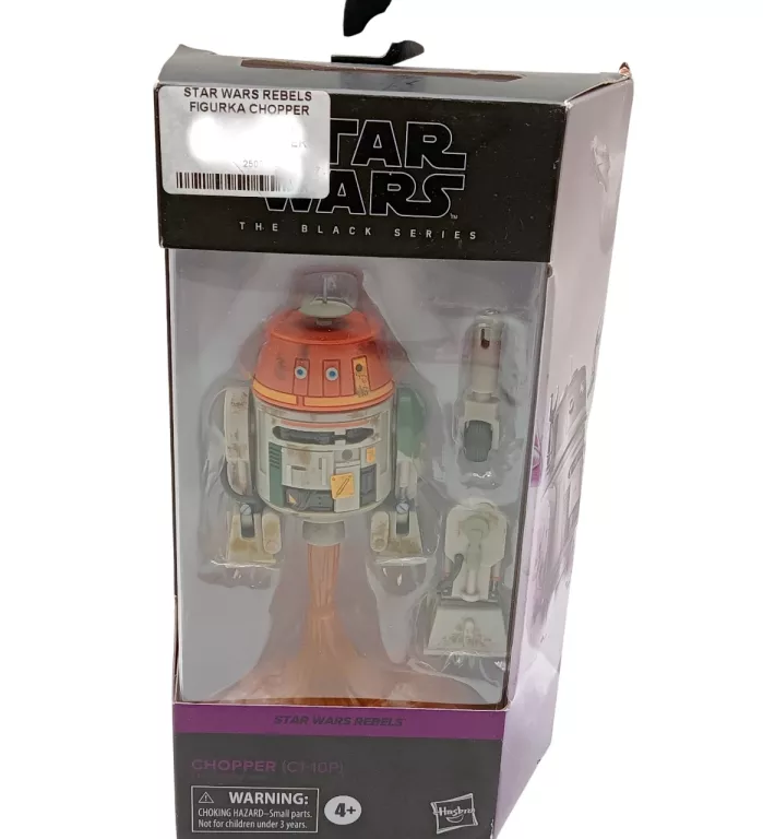 STAR WARS REBELS FIGURKA CHOPPER (C1-10P) 15 CM F7030 HASBRO BLACK