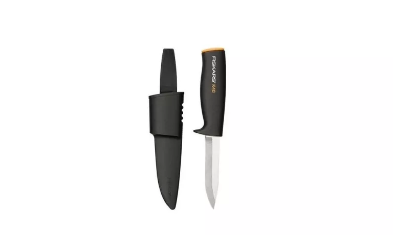 FISKARS SOLID NÓŻ UNIWERSALNY K40 NOŻYK NIEZATAPIALNY FINKA DO OGRODU LASU