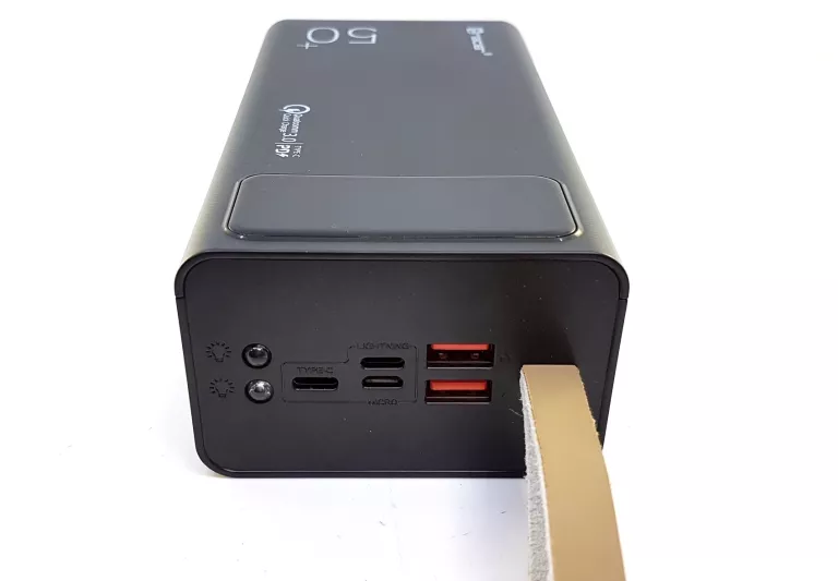 POWERBANK TRACER MAGNI 50000 MAH QC3.0 + PD + SCP + VOOC 22.5 CZARNY