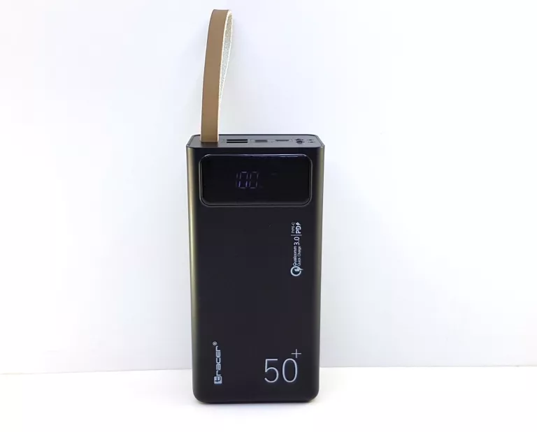 POWERBANK TRACER MAGNI 50000 MAH QC3.0 + PD + SCP + VOOC 22.5 CZARNY