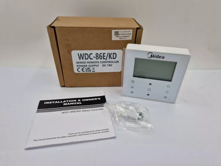 STEROWNIK PRZEWODOWY KLIMATYZATOR MIDEA STEROWNIK WDC-86E/KD