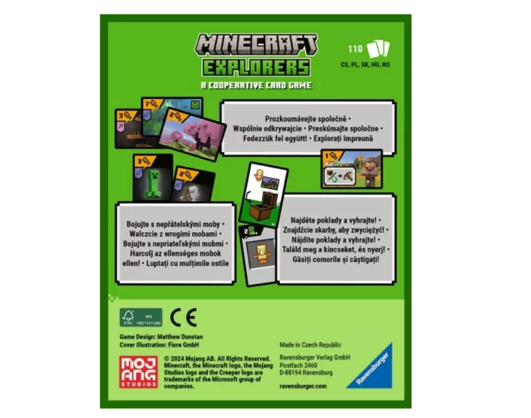 RAVENSBURGER MINECRAFT EXPLORERS 4005556225866