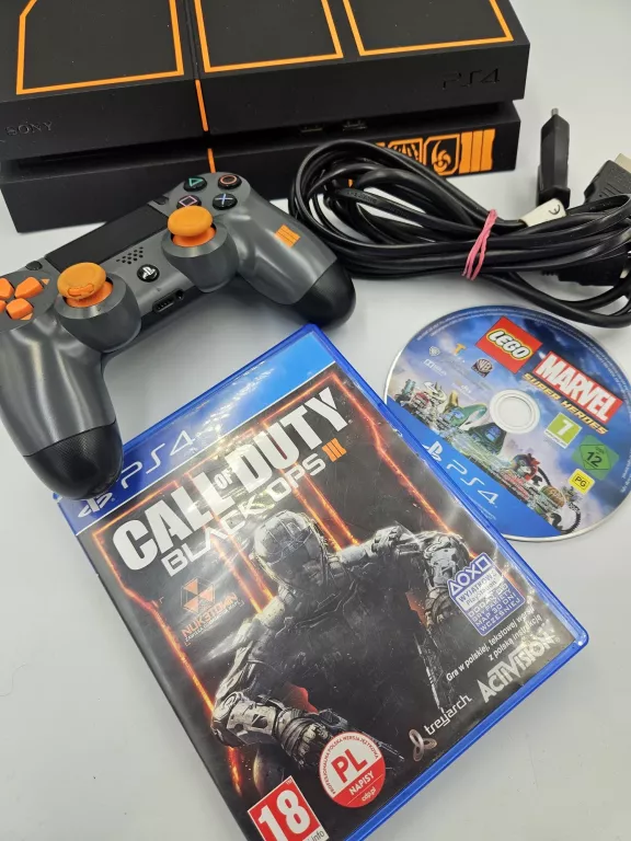 KONSOLA SONY PS4 BLACK OPS EDITION 1TB PAD GRY OPROG 12.0