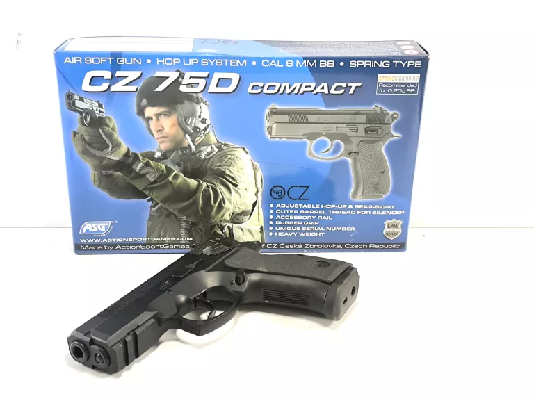 PISTOLET ASG CZ 75D COMPACT PUD