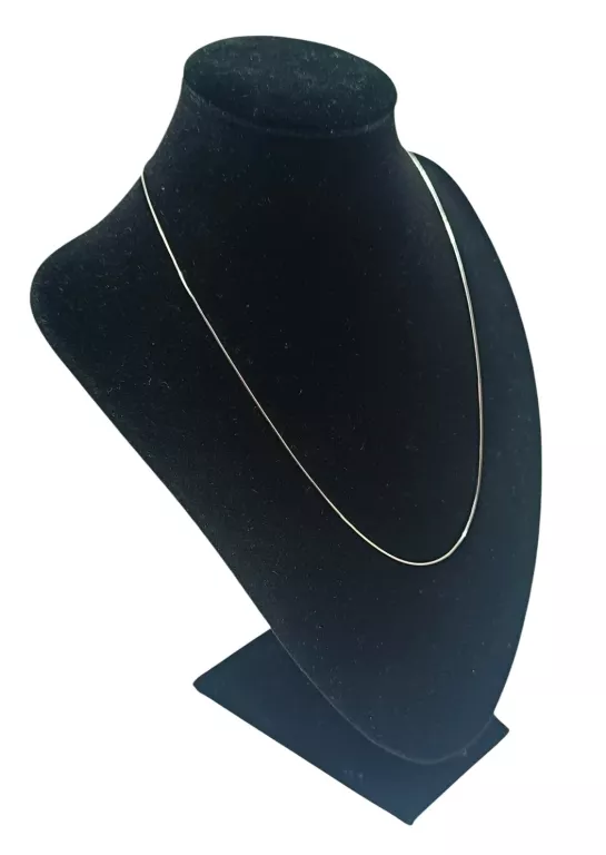 DELIKATNY SREBRNY ŁAŃCUSZEK ŻYŁKA 1,75G 925