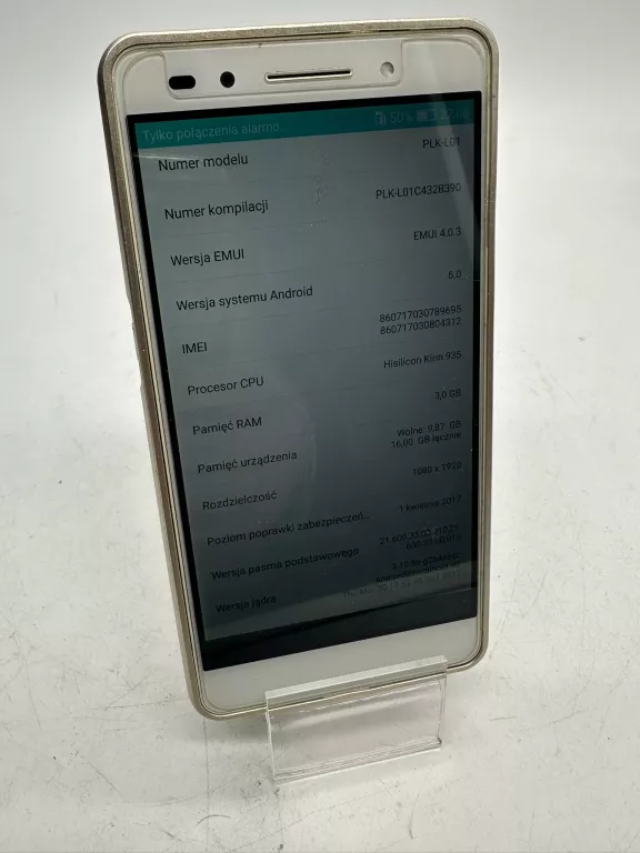 HONOR 7 PLK-L01 3/16GB 20,MP 3100MAH DS 5,2"