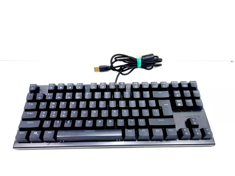 KLAWIATURA MECHANICZNA GENESIS THOR 303 TKL RGB RED CZARNA NKG-1882