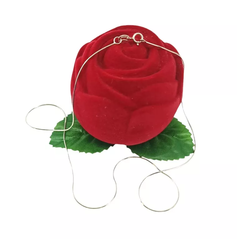 DELIKATNY SREBRNY ŁAŃCUSZEK ŻYŁKA 1,75G 925