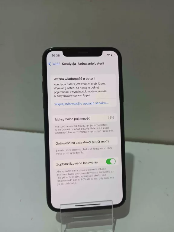 TELEFON IPHONE X 64GB 75% BAT