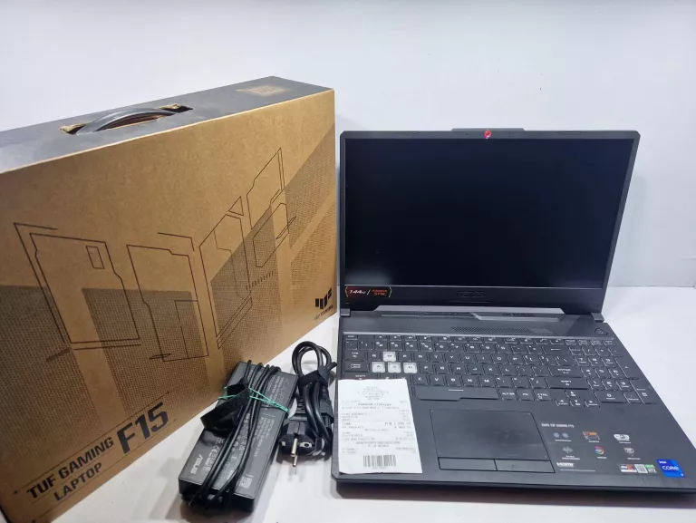 LAPTOP ASUS TUF GAMING F 15 I7-11TH 16GB RTX 3050TI + GWARANCJA