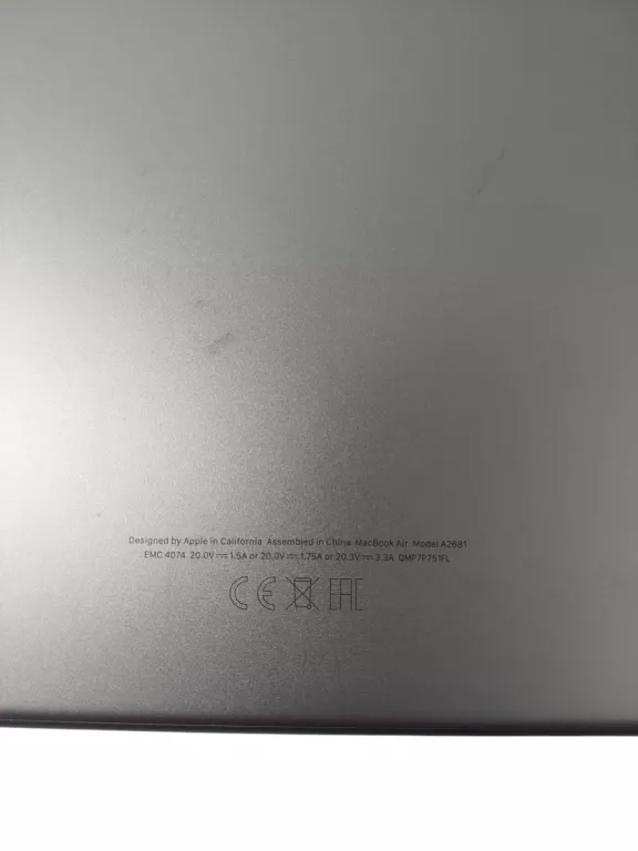 LAPTOP MACBOOK AIR MODEL A2681 8/256GB APPLE M2