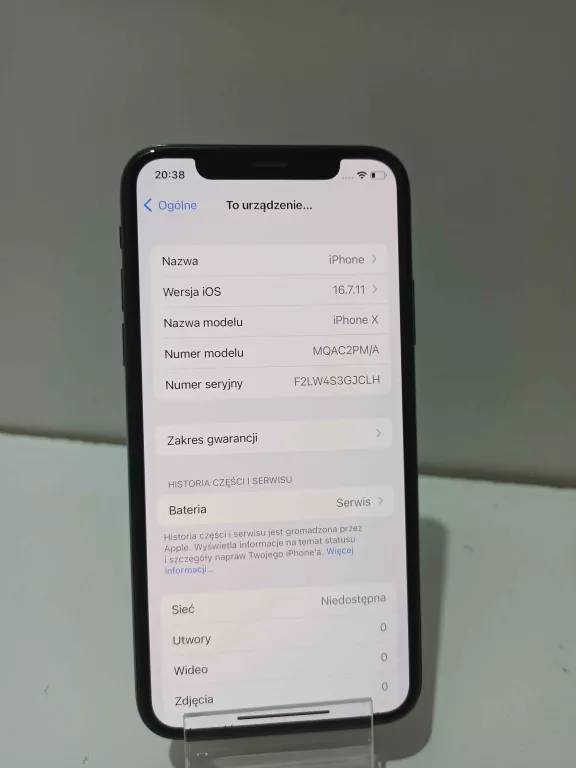 TELEFON IPHONE X 64GB 75% BAT