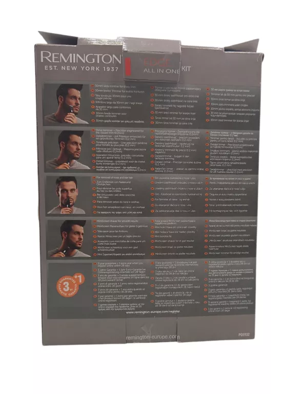 REMINGTON MASZYNKA DO WŁOSÓW I ZAROSTU EDGE PERSONAL GROOMER PG6032