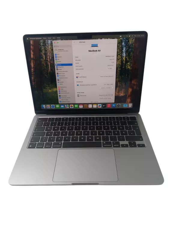 LAPTOP MACBOOK AIR MODEL A2681 8/256GB APPLE M2