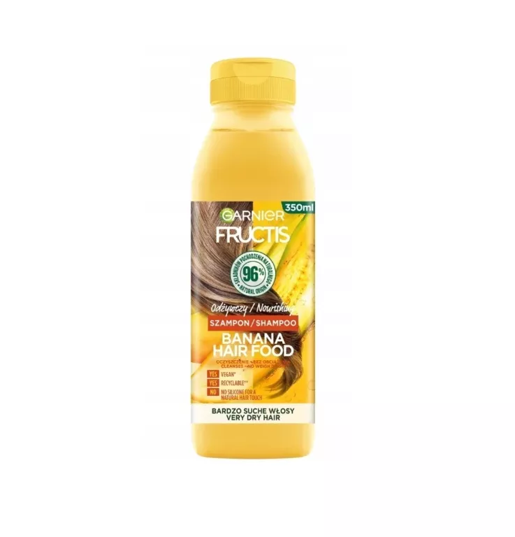 GARNIER BANANA HAIR FOOD ODŻYWCZY SZAMPON
