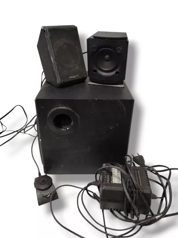 GŁOŚNIKI CREATIVE 5.1 5300 2 MAŁE GŁOŚNIKI +SUBWOOFER