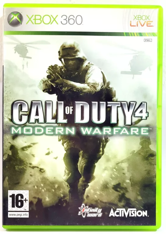 GRA XBOX 360 CALL OF DUTY 4 MODERN WARFARE