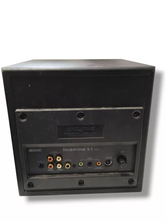 GŁOŚNIKI CREATIVE 5.1 5300 2 MAŁE GŁOŚNIKI +SUBWOOFER