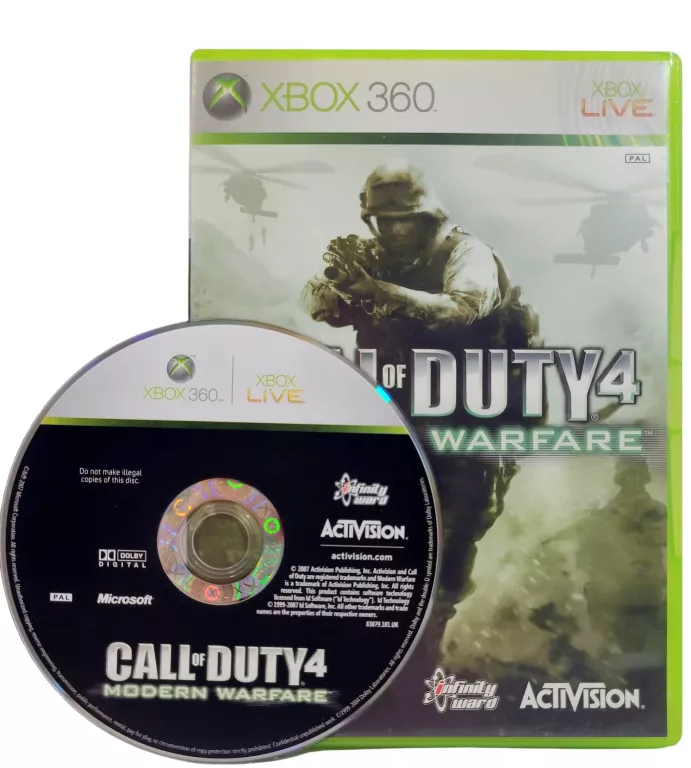 GRA XBOX 360 CALL OF DUTY 4 MODERN WARFARE