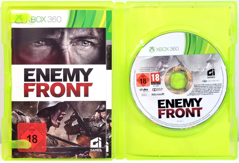GRA XBOX 360 ENEMY FRONT XBOX 360