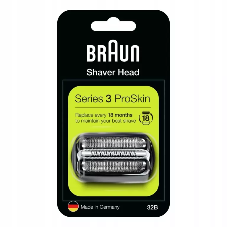 BRAUN ORYGINALNA FOLIA + BLOK OSTRZY SERIES 32B BLACK