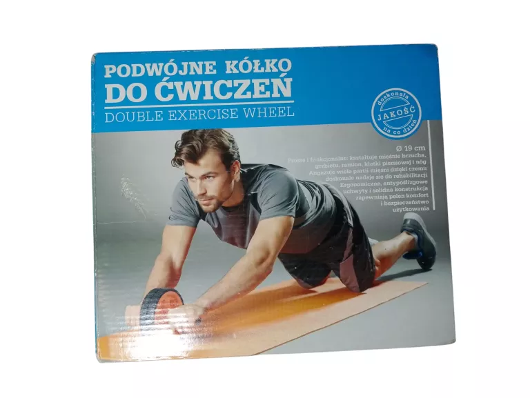 PODWÓJNE KÓŁKO DO ĆWICZEŃ