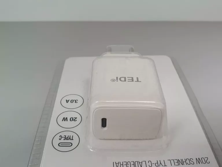 ŁADOWARKA USB-C TEDI 20 W 3,0 A