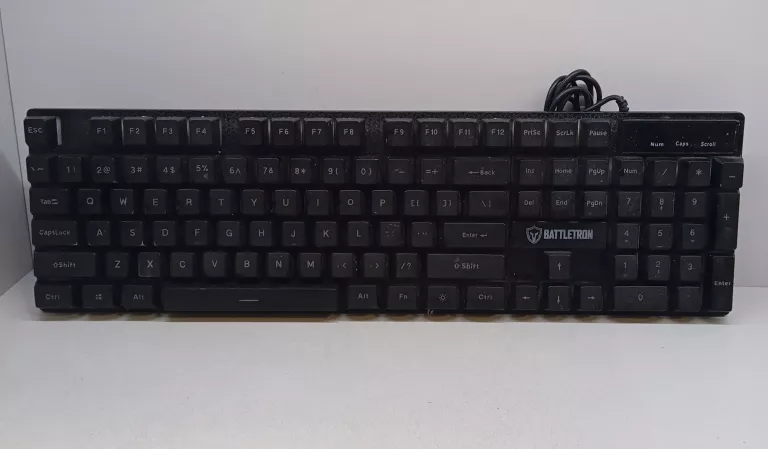 KLAWIATURA GAMINGOWA BATTLETRON MECHANICZNA Z PODŚWIETLENIEM