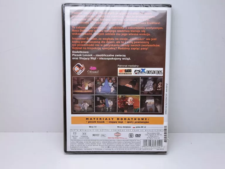 PŁYTA DVD KARTONY INSPEKTOR EREKTOR VOL. 3