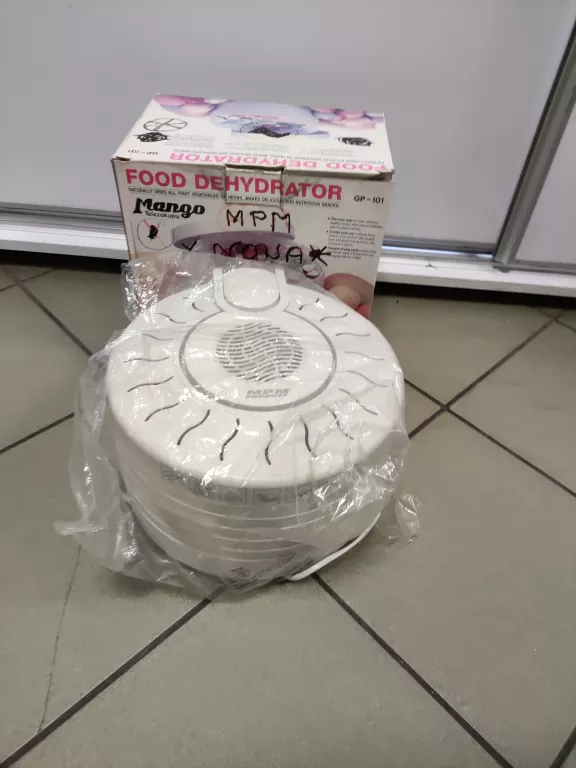 SUSZARKA SPOŻYWCZA MANGO MPM GP-101 KOMPLET